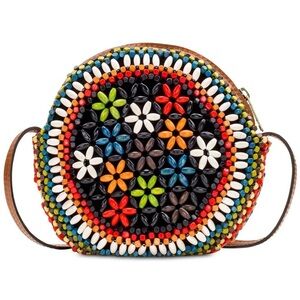 Patricia Nash Crossbody Scafati colorful wooden Bead